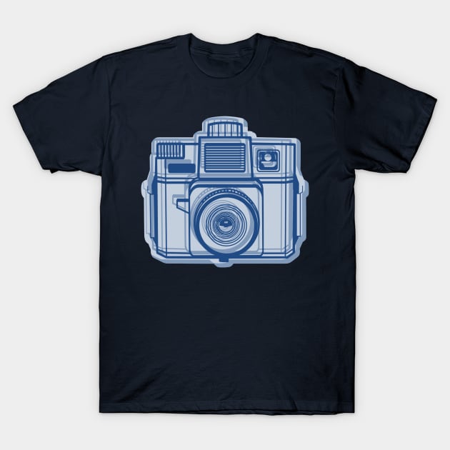 ISSF Society6 logo BLUEReverse T-Shirt by istillshootfilm